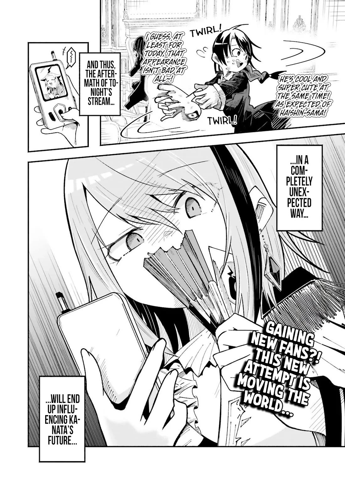 The Case In Which Streaming In Another World Led To The Creation Of A Massive Yandere Following Chapter 66 page 21 - Chapter 66