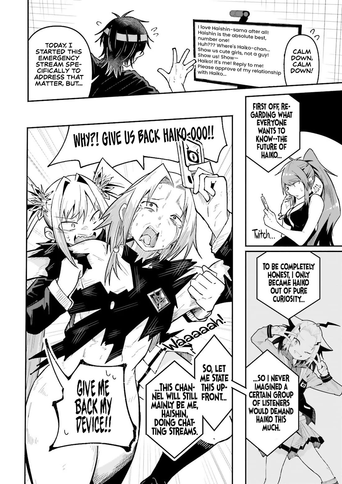 The Case In Which Streaming In Another World Led To The Creation Of A Massive Yandere Following Chapter 67 page 13 - Chapter 67