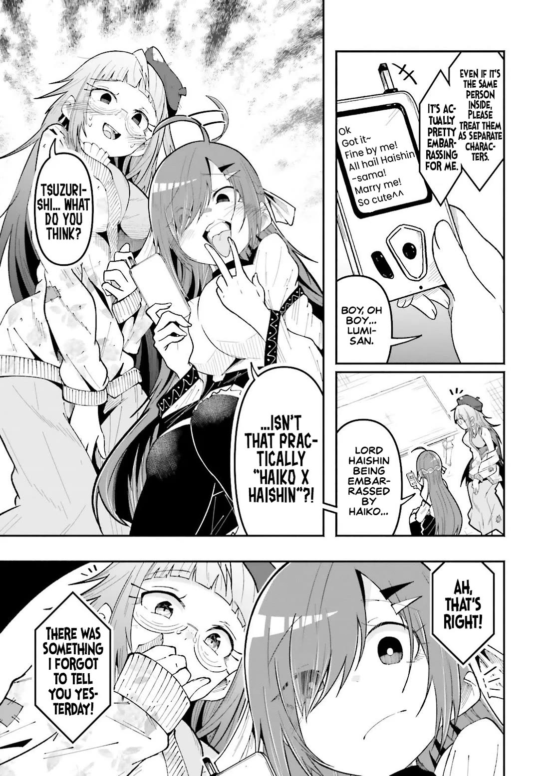 The Case In Which Streaming In Another World Led To The Creation Of A Massive Yandere Following Chapter 67 page 16 - Chapter 67