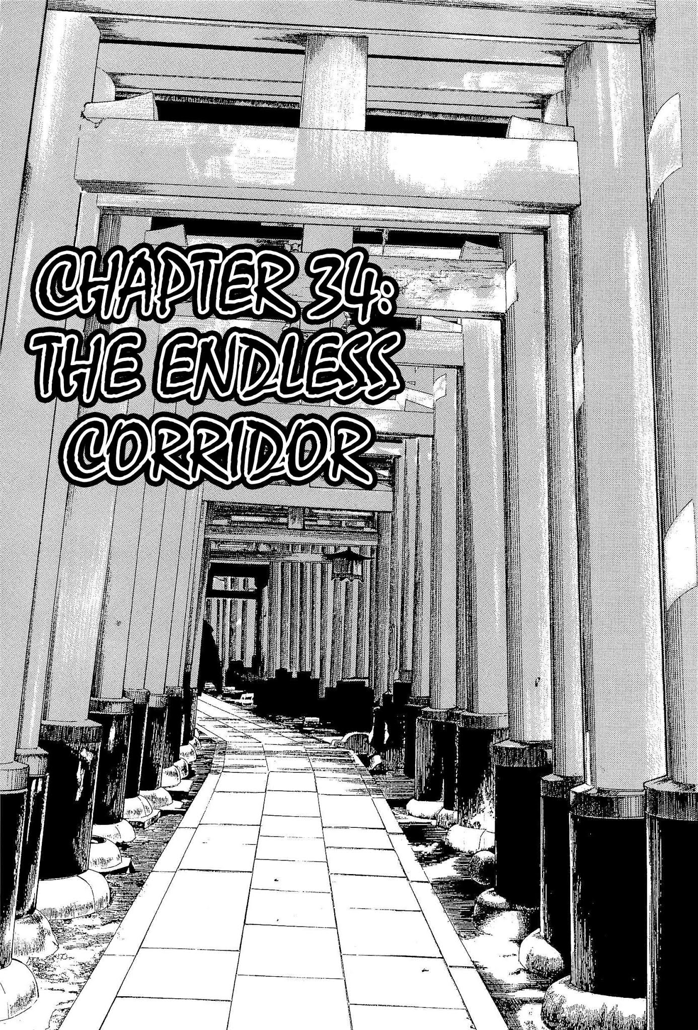 The Case Records of Professor Munakata Chapter 34 page 1 - Chapter 34: The Endless Corridor