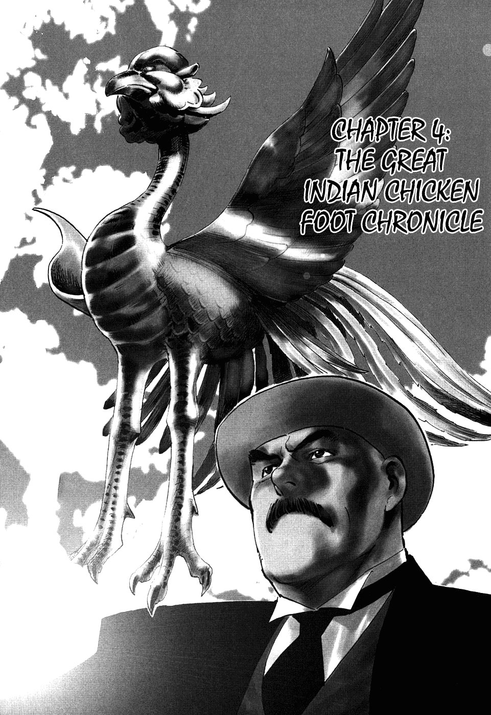 The Case Records of Professor Munakata Chapter 4 page 1 - Chapter 4: The Great Indian Chicken Foot Chronicle