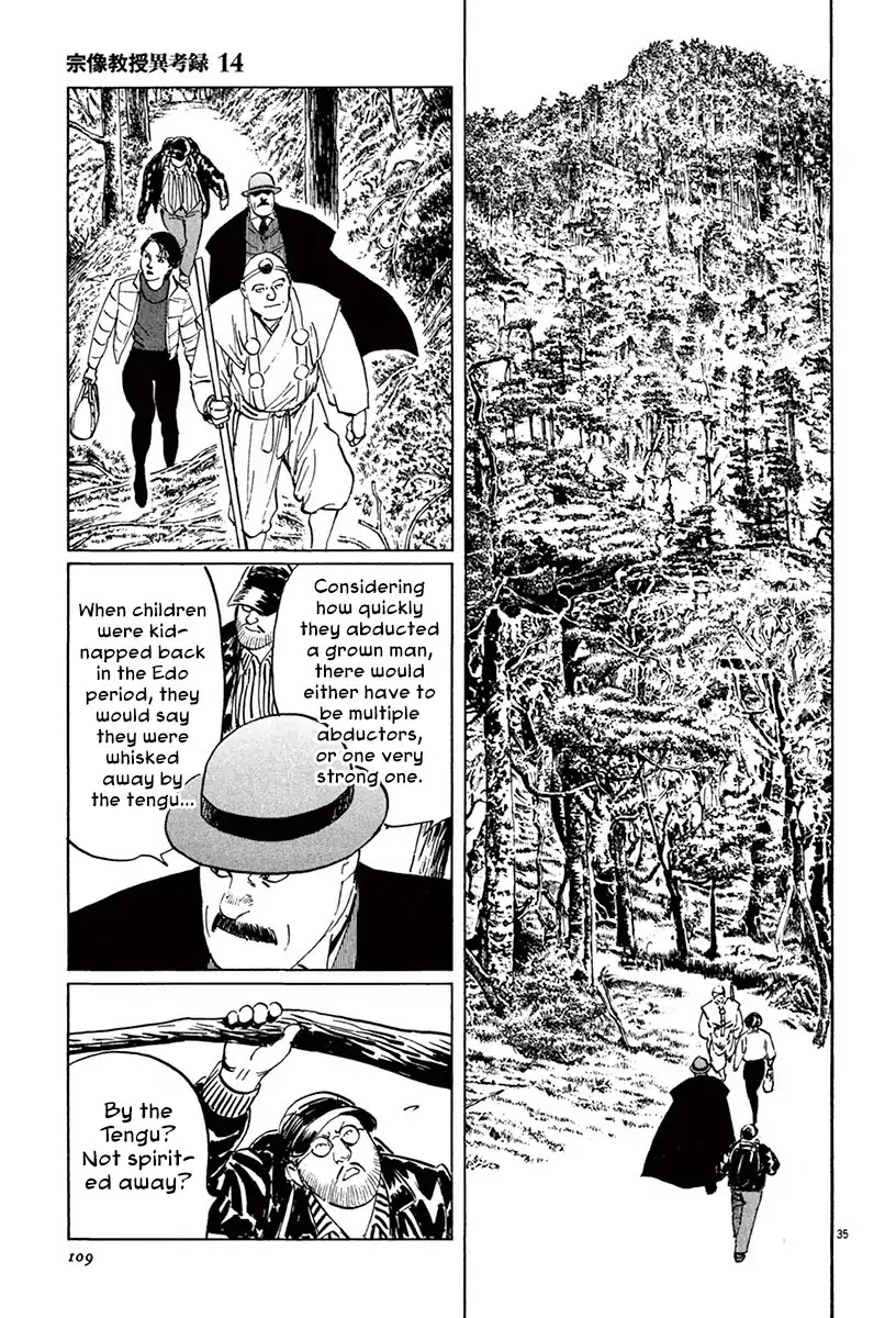 The Case Records of Professor Munakata Chapter 42 page 35 - Chapter 42: The Tengu's Talons