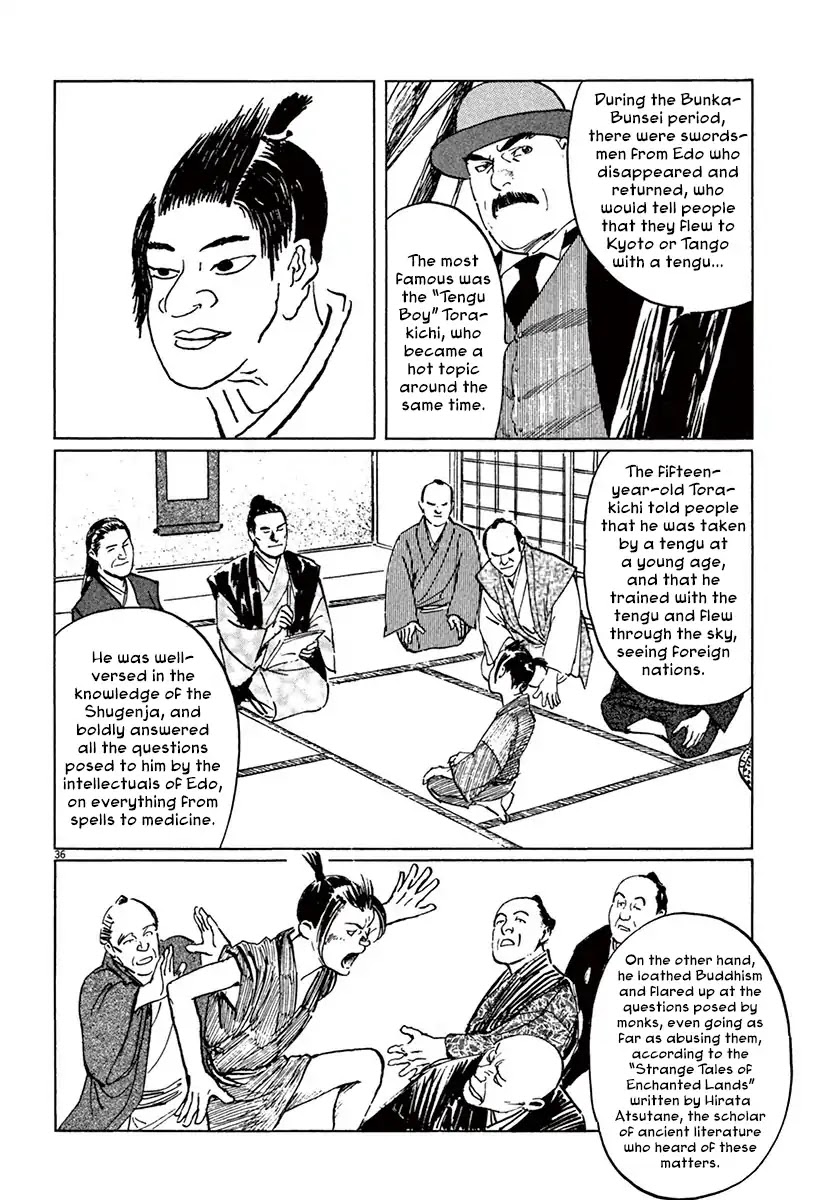 The Case Records of Professor Munakata Chapter 42 page 36 - Chapter 42: The Tengu's Talons