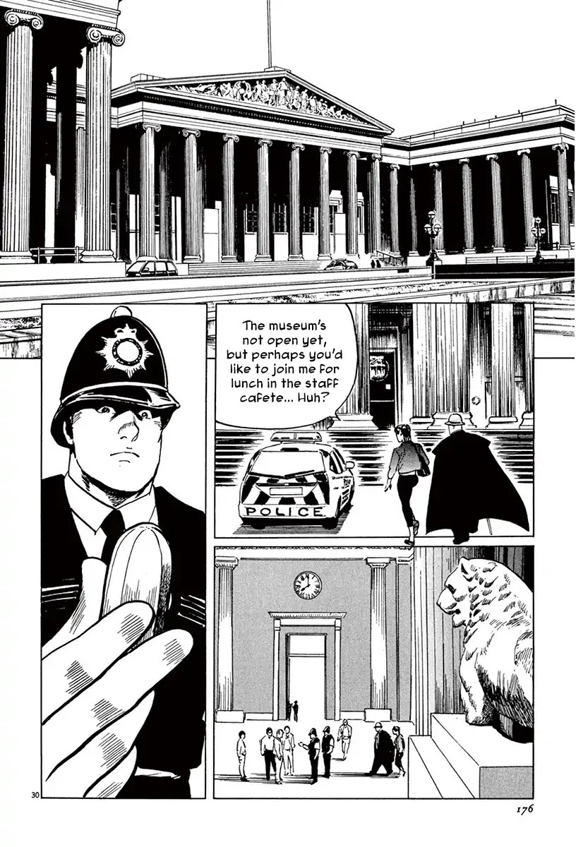 The Case Records of Professor Munakata Chapter 43 page 28 - Chapter 43: The Great British Museum Adventure (Part 1)