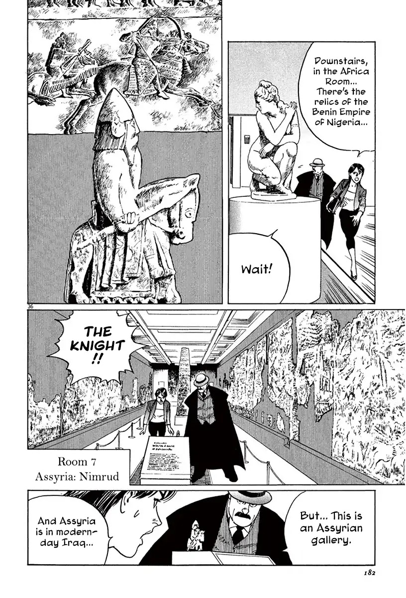 The Case Records of Professor Munakata Chapter 43 page 34 - Chapter 43: The Great British Museum Adventure (Part 1)
