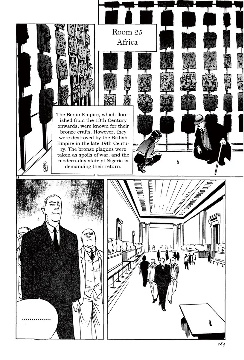 The Case Records of Professor Munakata Chapter 43 page 36 - Chapter 43: The Great British Museum Adventure (Part 1)