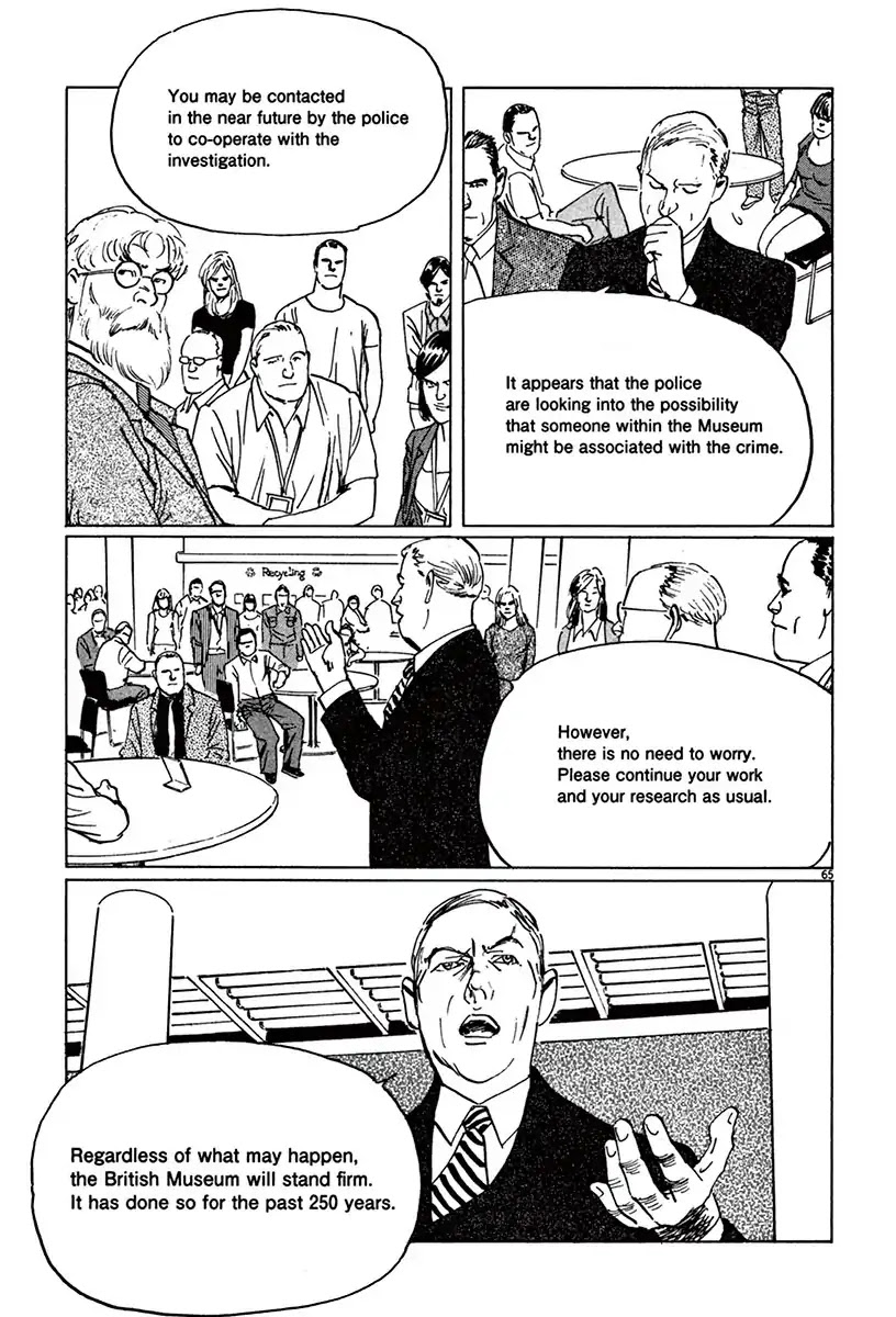 The Case Records of Professor Munakata Chapter 43 page 63 - Chapter 43: The Great British Museum Adventure (Part 1)