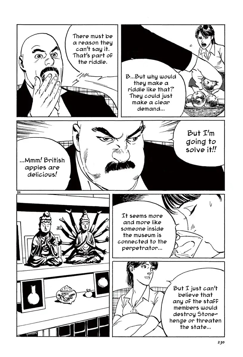 The Case Records of Professor Munakata Chapter 43 page 82 - Chapter 43: The Great British Museum Adventure (Part 1)