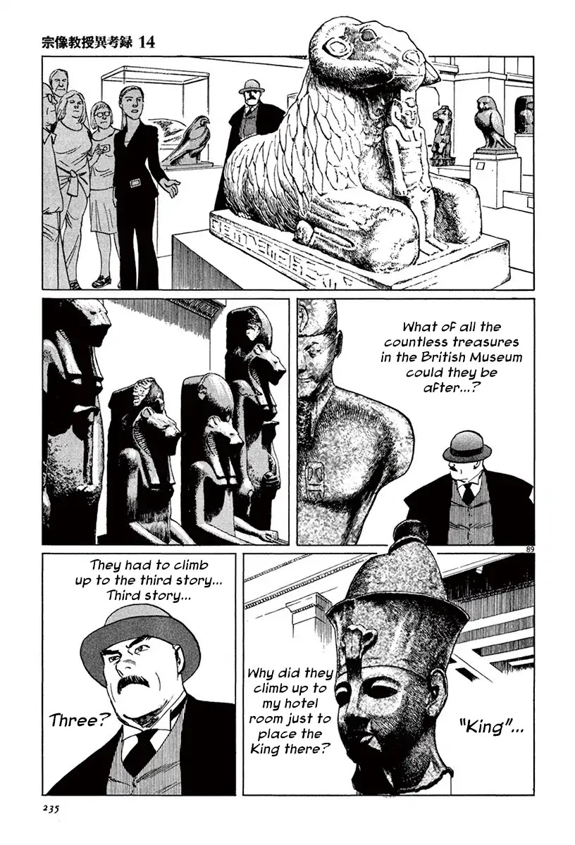 The Case Records of Professor Munakata Chapter 43 page 87 - Chapter 43: The Great British Museum Adventure (Part 1)