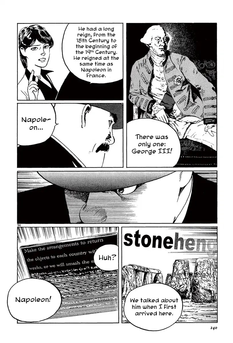 The Case Records of Professor Munakata Chapter 43 page 92 - Chapter 43: The Great British Museum Adventure (Part 1)