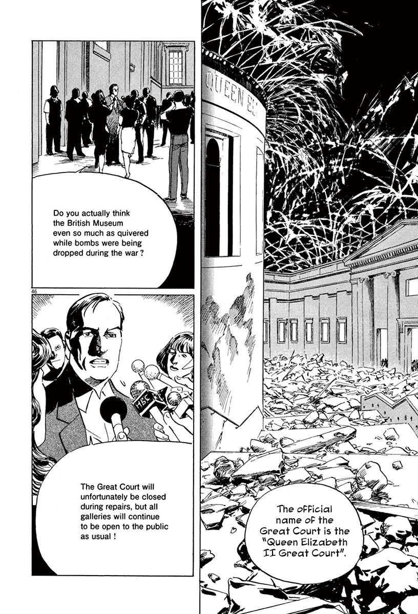 The Case Records of Professor Munakata Chapter 44.1 page 49 - Chapter 44.1: The Great British Museum Adventure (Part 2) [1]