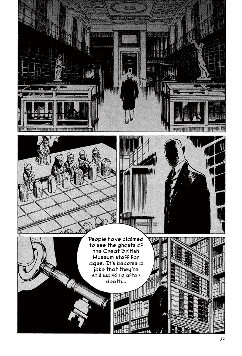 The Case Records of Professor Munakata Chapter 44.1 page 53 - Chapter 44.1: The Great British Museum Adventure (Part 2) [1]