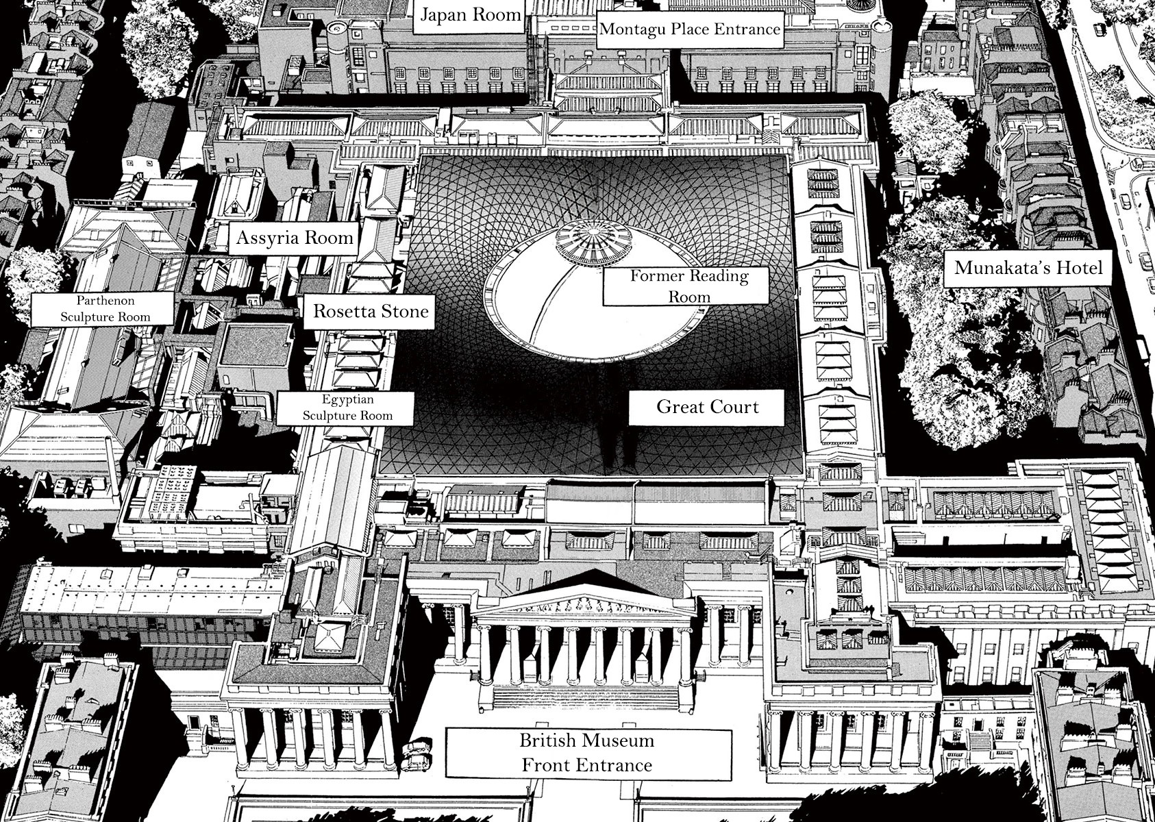 The Case Records of Professor Munakata Chapter 44.1 page 6 - Chapter 44.1: The Great British Museum Adventure (Part 2) [1]