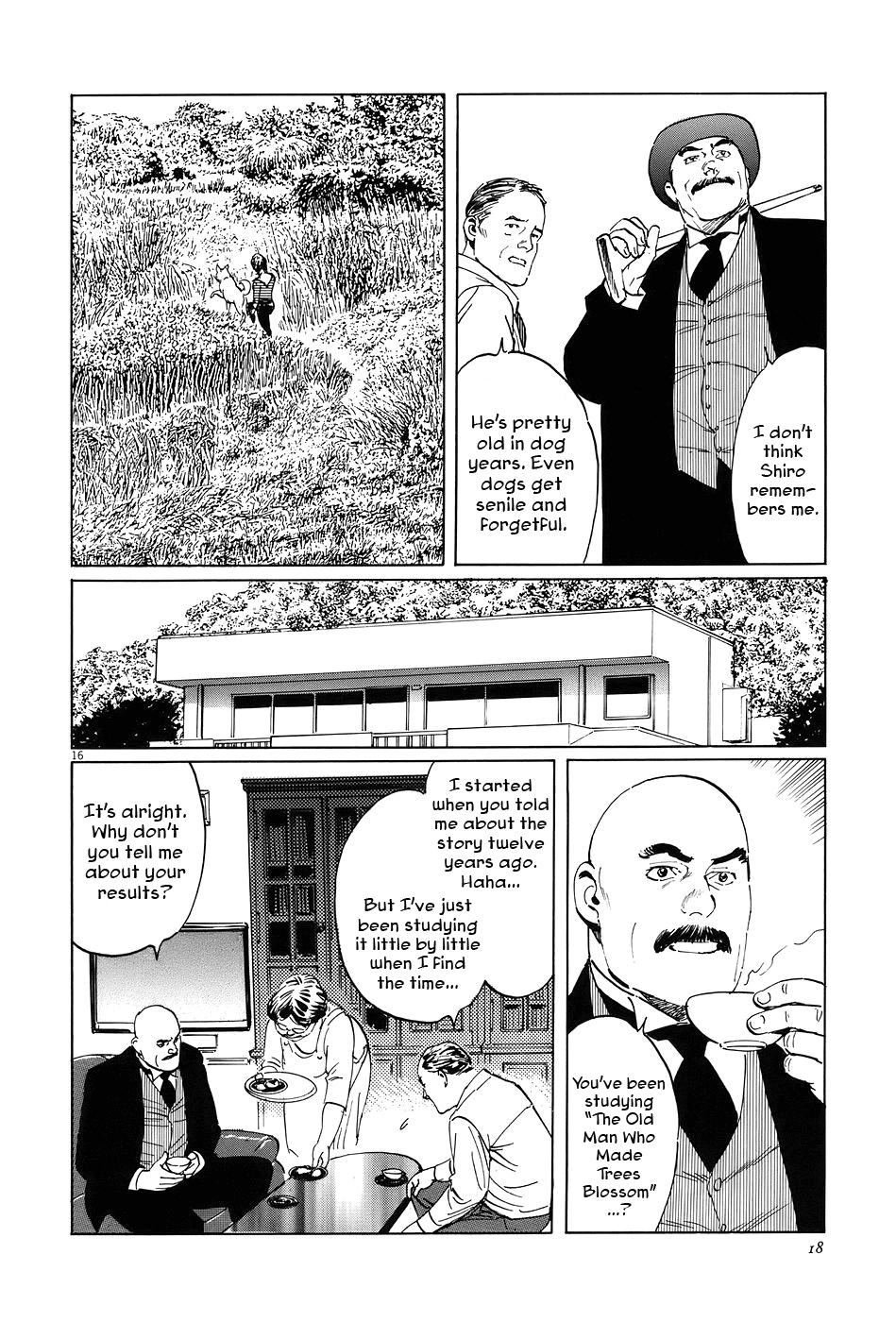 The Case Records of Professor Munakata Chapter 5 page 21 - Chapter 5: The Old Man Who Made Trees Blossom's Dog