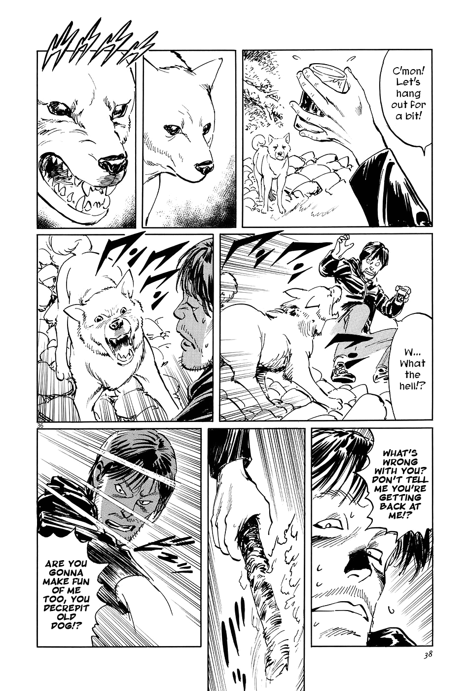The Case Records of Professor Munakata Chapter 5 page 41 - Chapter 5: The Old Man Who Made Trees Blossom's Dog