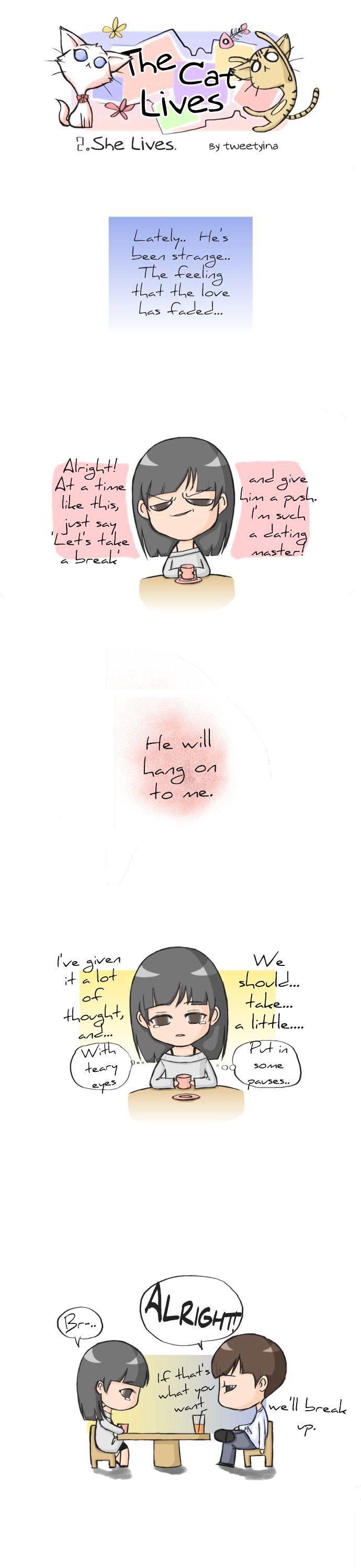 The Cat Lives Chapter 2 page 1 - Chapter 2 : She Lives