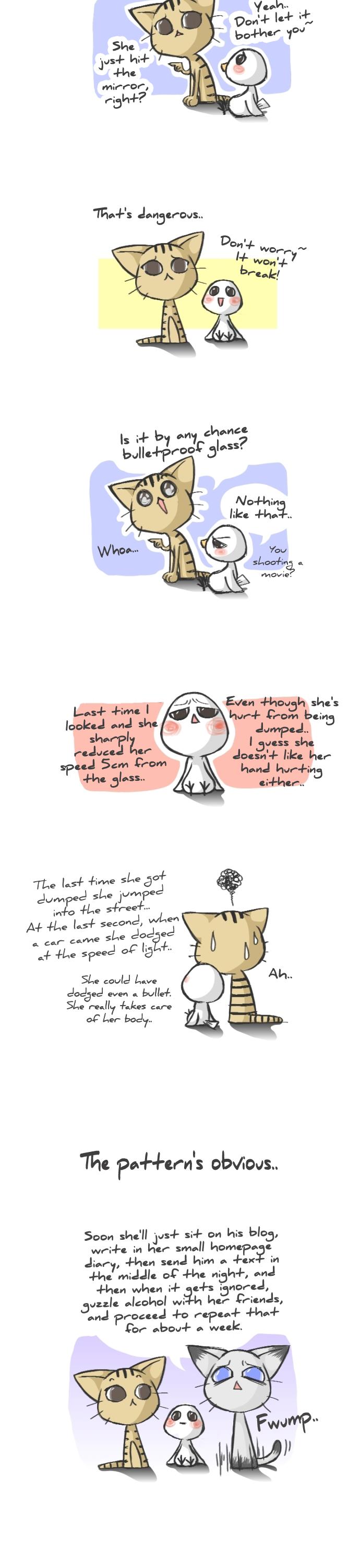 The Cat Lives Chapter 5.2 page 3 - Chapter 5 v2 : Post Break-up...
