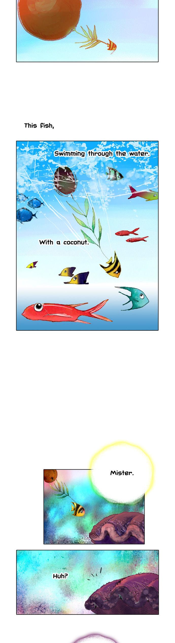 The Cat Meets Fish Chapter 5 page 6 - Chapter 5 : Ep.5 -Ride the Coconut