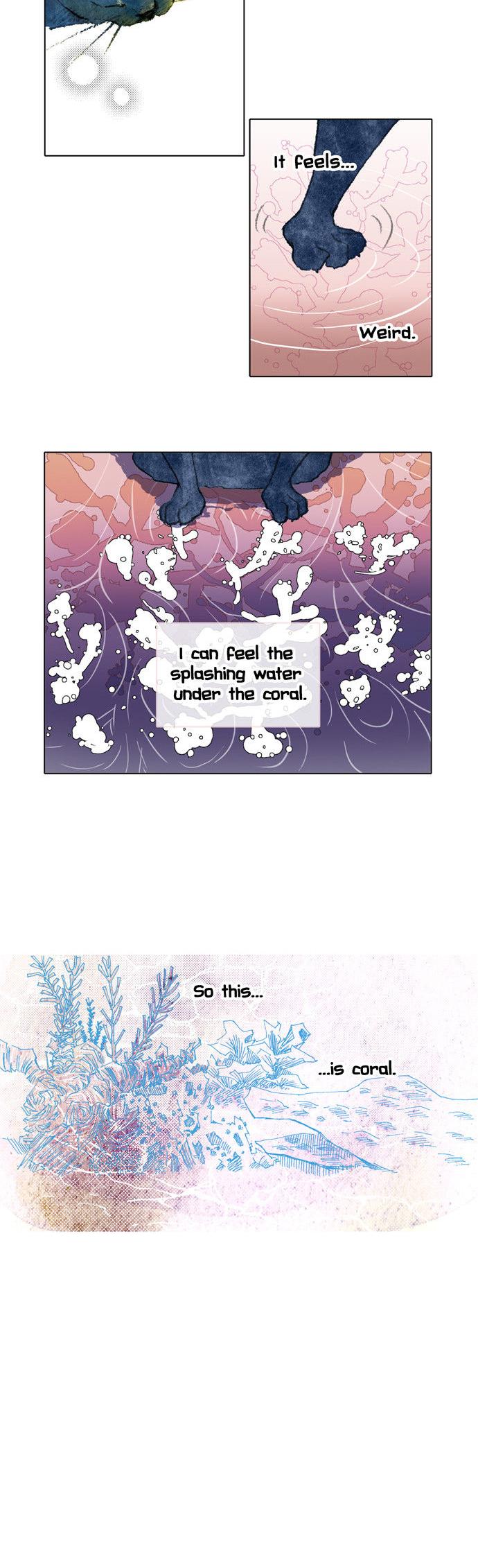The Cat Meets Fish Chapter 6 page 9 - Chapter 6 : Ep.6 -It's coral?!