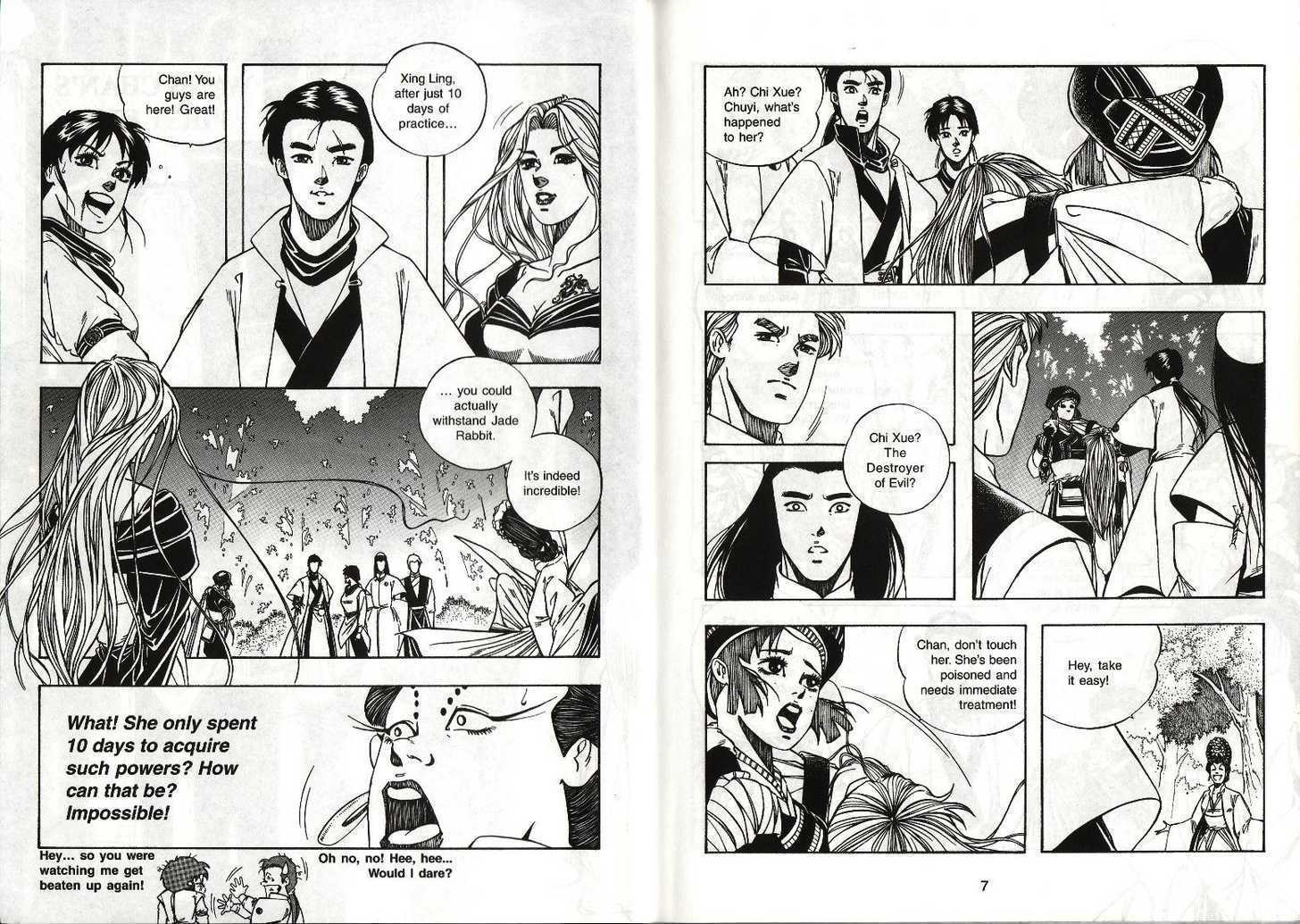 The Celestial Zone I Chapter 25 page 8 - Chapter 25 : Wang Chan's First Kiss