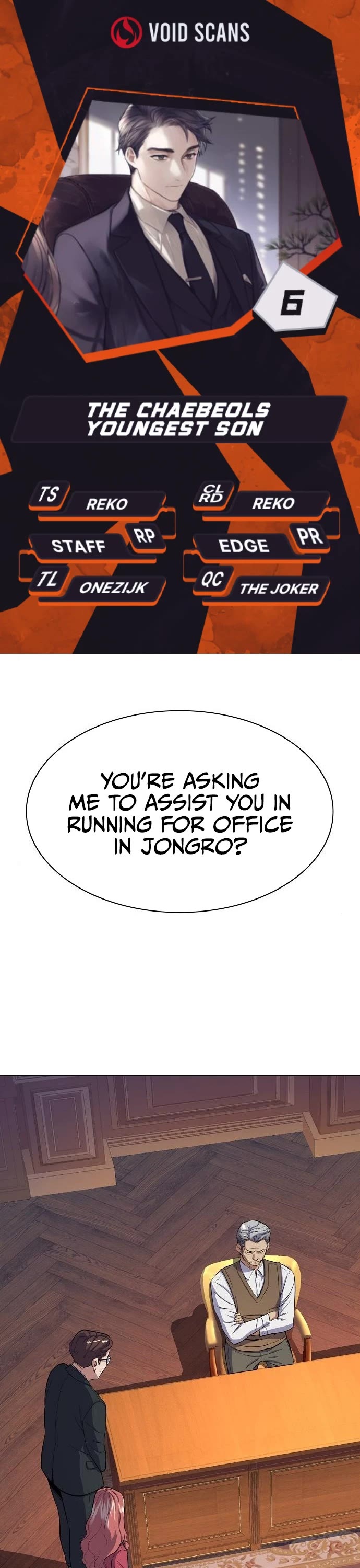 The Chaebeol's Youngest Son Chapter 6 page 1 - Chapter 6