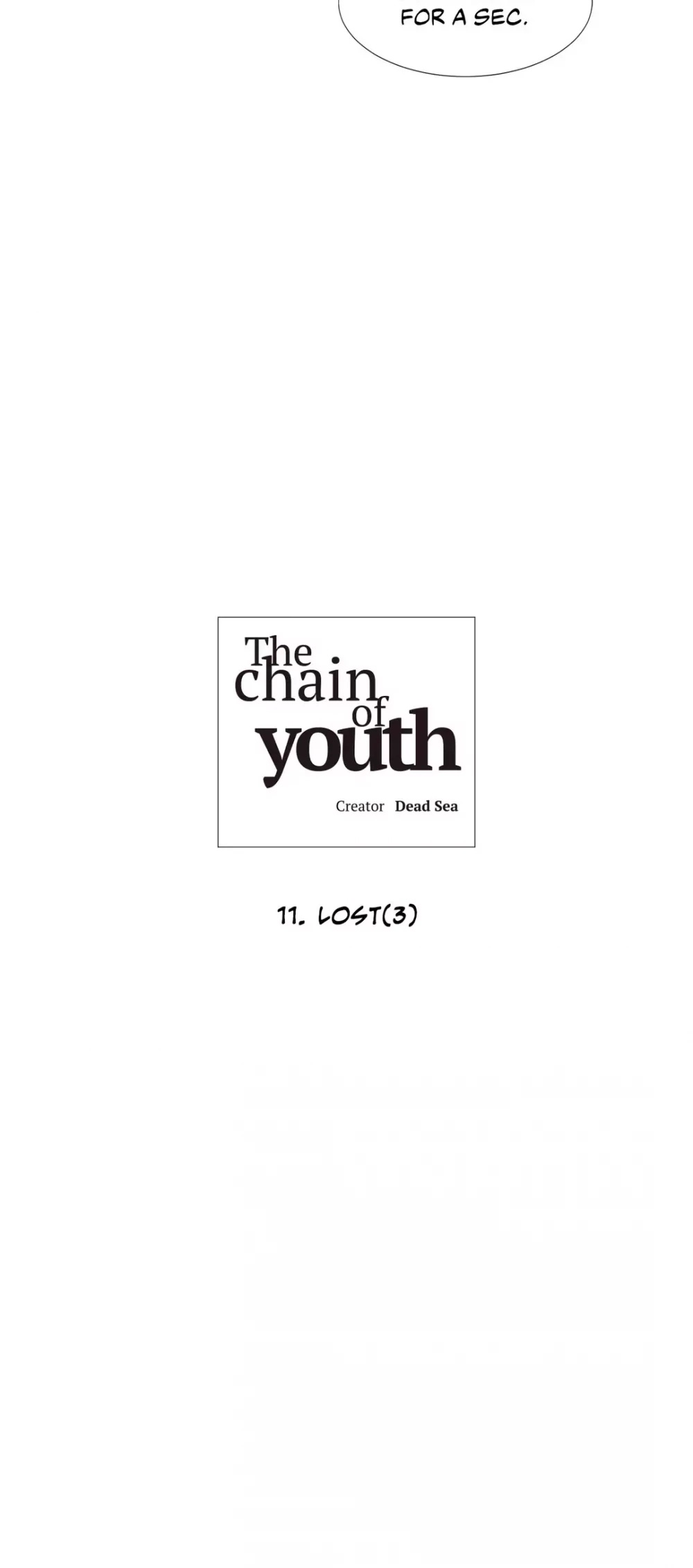 The Chain of Youth Chapter 11 page 8 - Chapter 11: Lost (3)