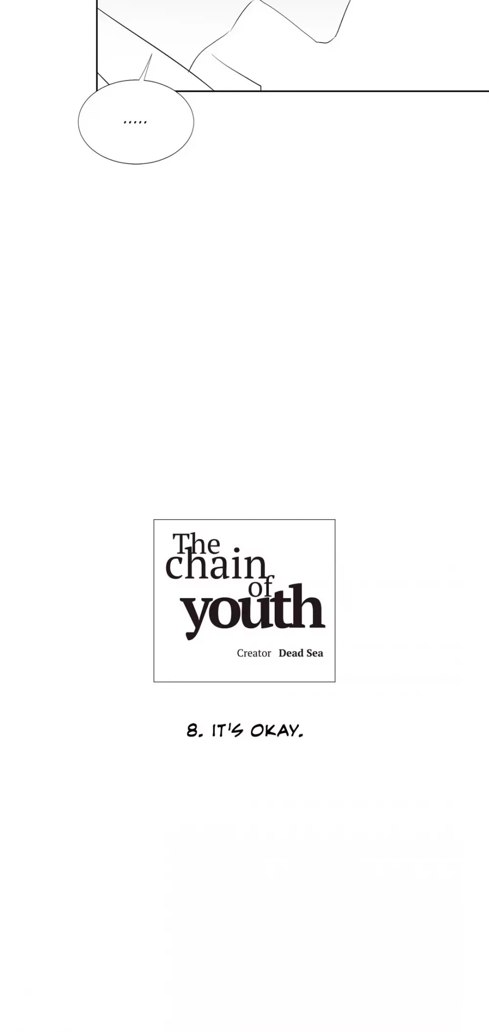 The Chain of Youth Chapter 8 page 8 - Chapter 8: It's Okay