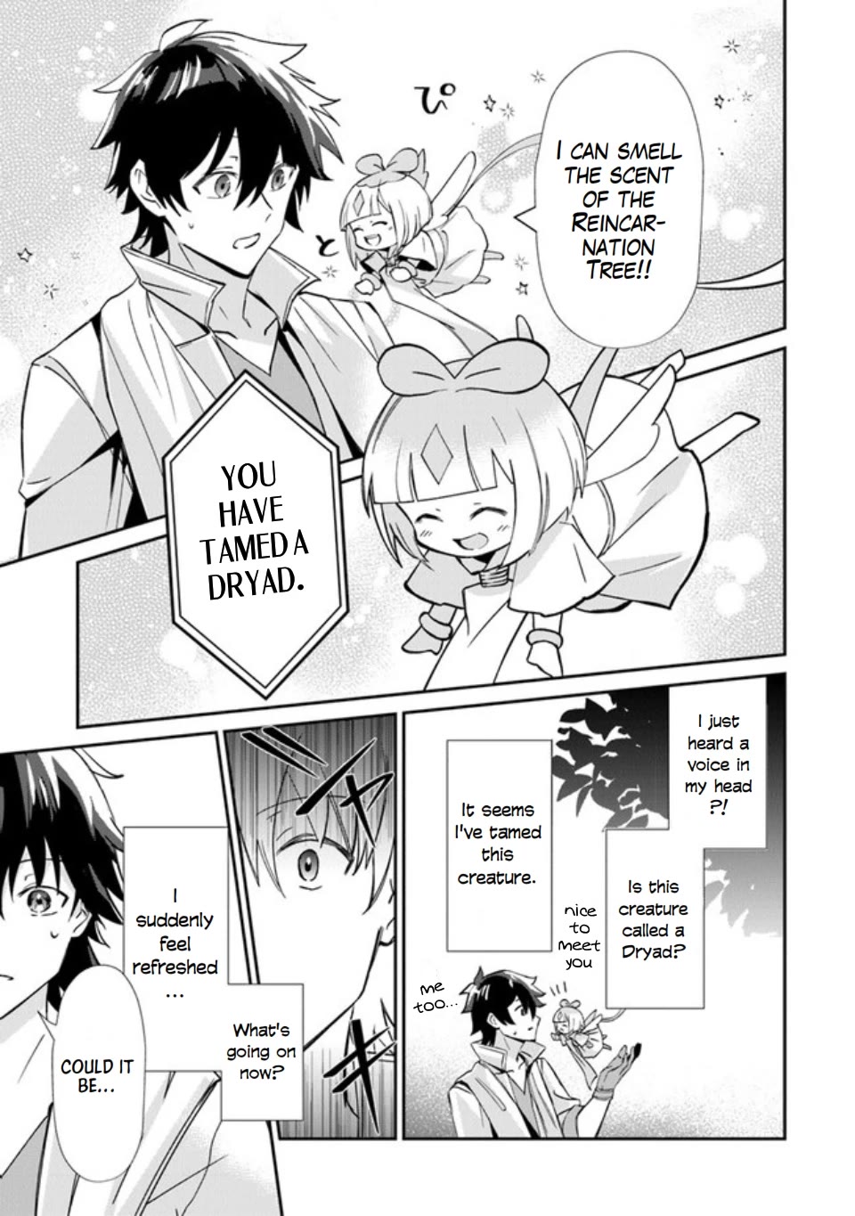 The Cheat Vegetable Garden of a Reincarnated Company Salaryman Chapter 1 page 15 - Chapter 1: Reincarnation Fruit!!!