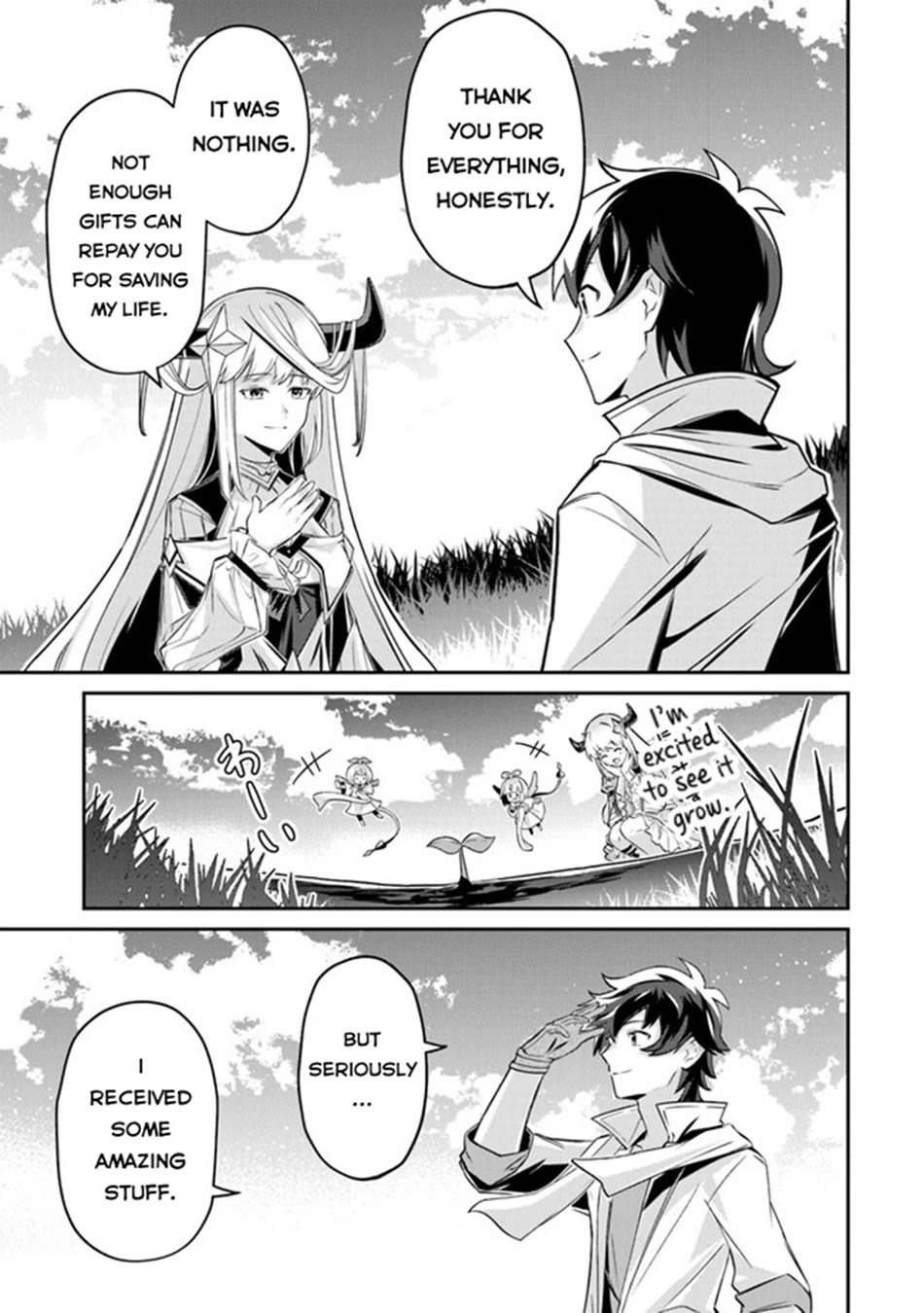 The Cheat Vegetable Garden of a Reincarnated Company Salaryman Chapter 10 page 34 - Chapter 10