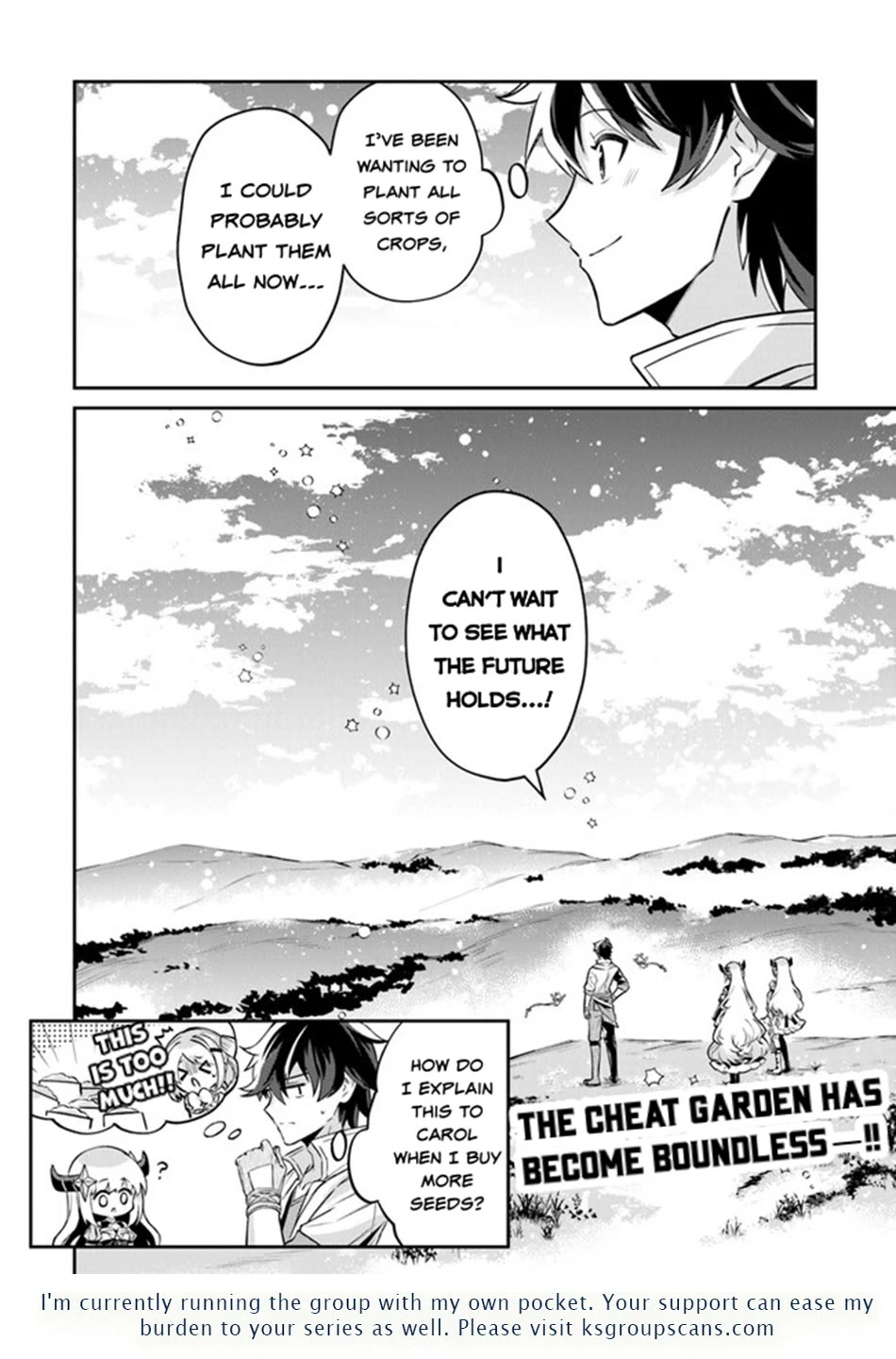 The Cheat Vegetable Garden of a Reincarnated Company Salaryman Chapter 10 page 35 - Chapter 10