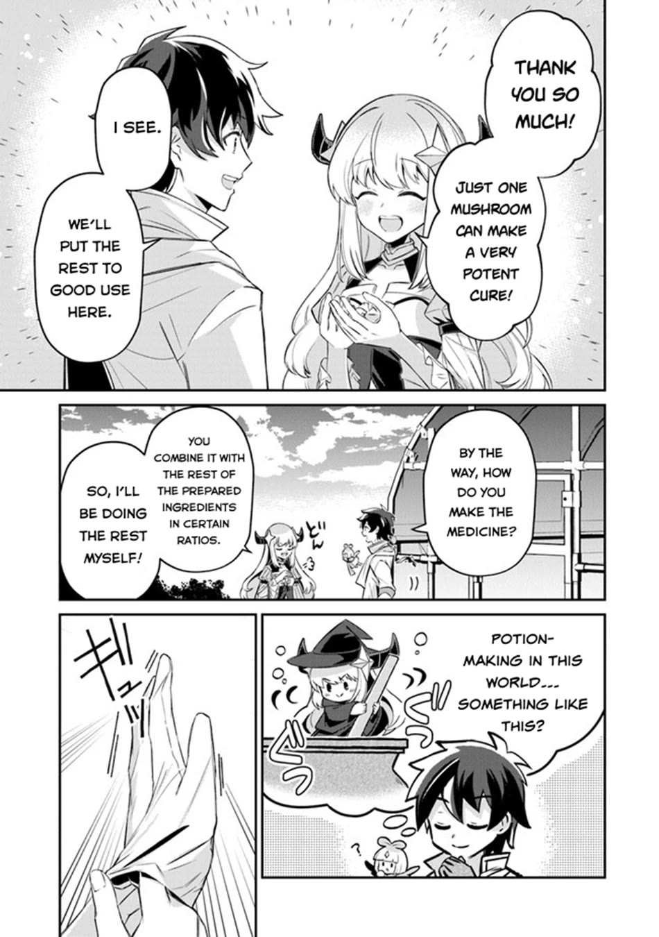 The Cheat Vegetable Garden of a Reincarnated Company Salaryman Chapter 10 page 6 - Chapter 10