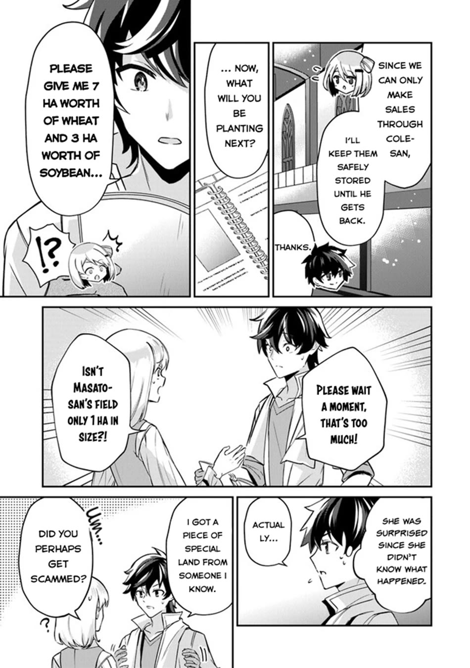 The Cheat Vegetable Garden of a Reincarnated Company Salaryman Chapter 11 page 12 - Chapter 11