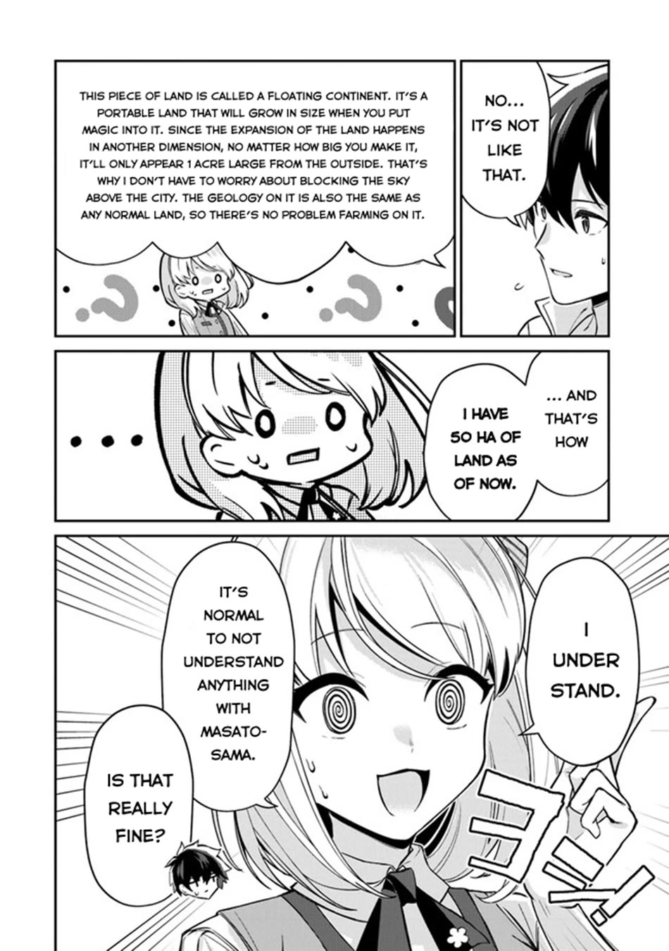 The Cheat Vegetable Garden of a Reincarnated Company Salaryman Chapter 11 page 13 - Chapter 11