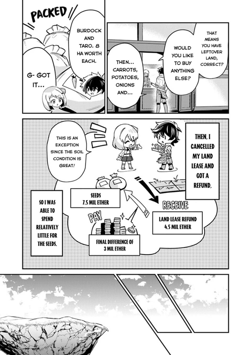 The Cheat Vegetable Garden of a Reincarnated Company Salaryman Chapter 11 page 14 - Chapter 11