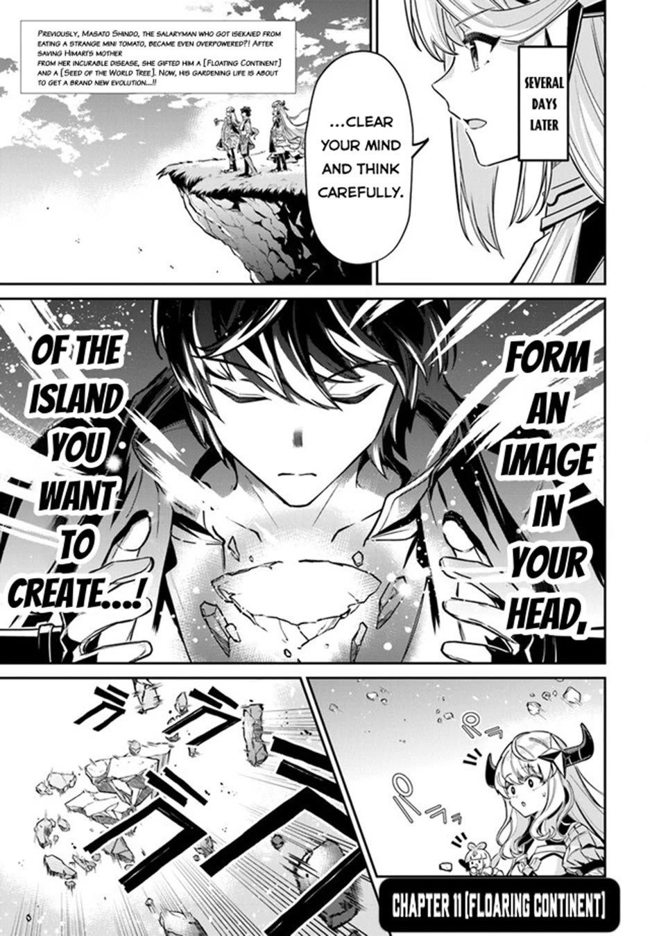 The Cheat Vegetable Garden of a Reincarnated Company Salaryman Chapter 11 page 2 - Chapter 11