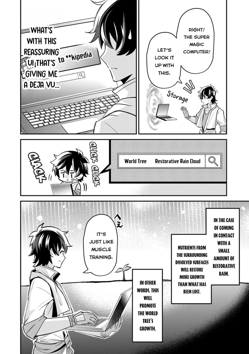 The Cheat Vegetable Garden of a Reincarnated Company Salaryman Chapter 12 page 31 - Chapter 12