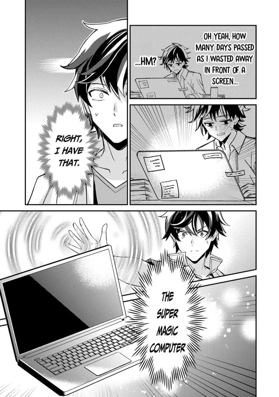 The Cheat Vegetable Garden of a Reincarnated Company Salaryman Chapter 14 page 14 - Chapter 14