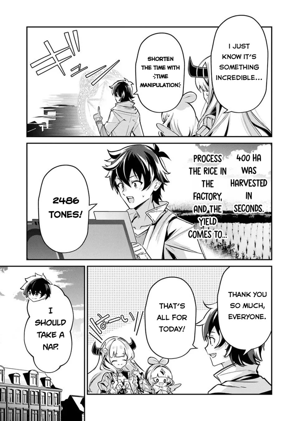 The Cheat Vegetable Garden of a Reincarnated Company Salaryman Chapter 15 page 32 - Chapter 15