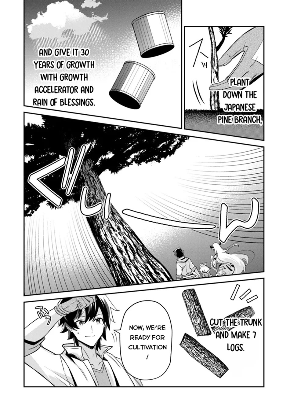 The Cheat Vegetable Garden of a Reincarnated Company Salaryman Chapter 15 page 9 - Chapter 15