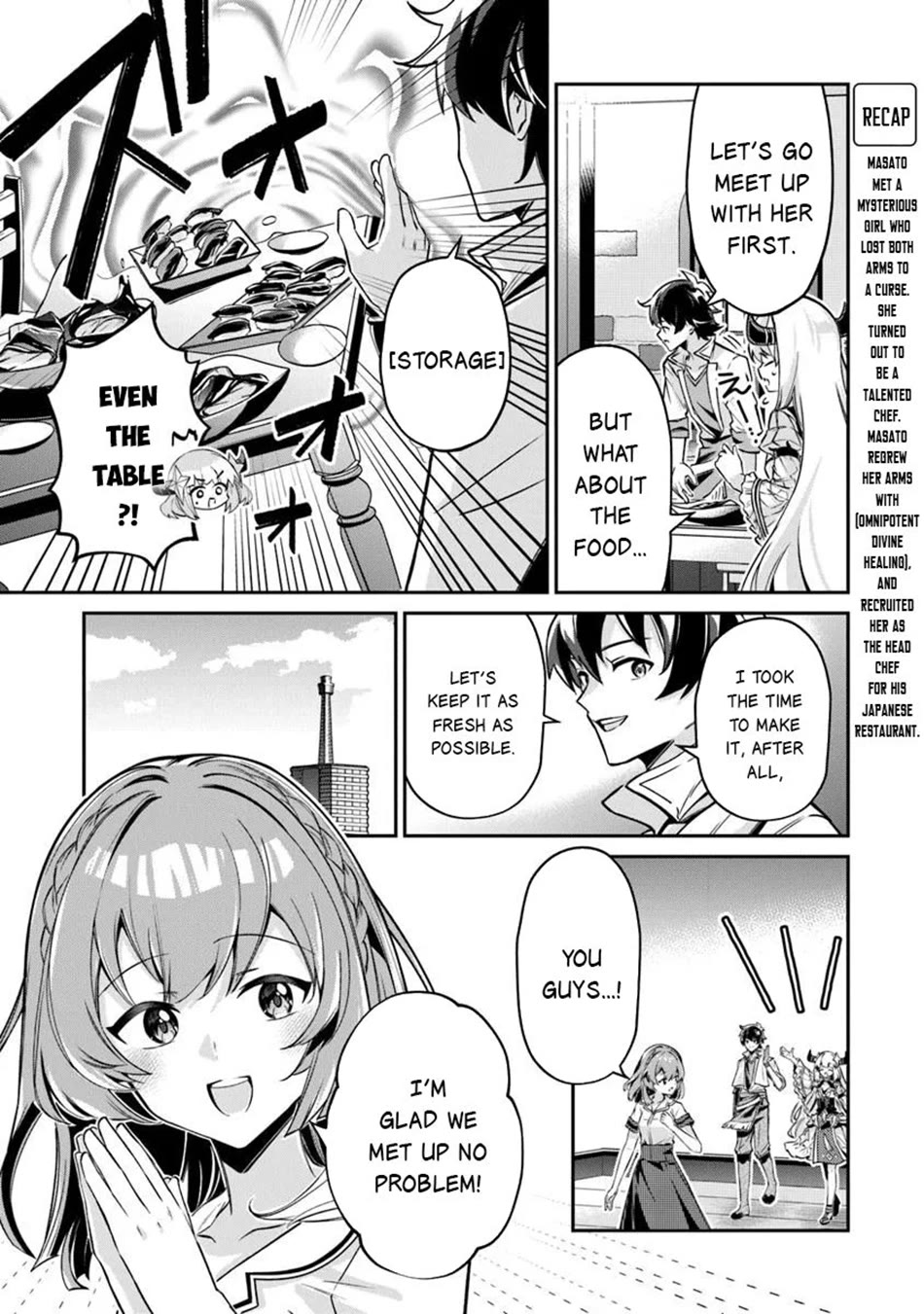 The Cheat Vegetable Garden of a Reincarnated Company Salaryman Chapter 19 page 4 - Chapter 19