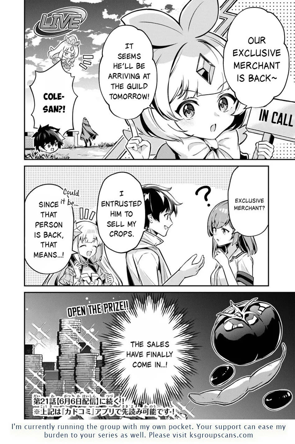 The Cheat Vegetable Garden of a Reincarnated Company Salaryman Chapter 20 page 25 - Chapter 20
