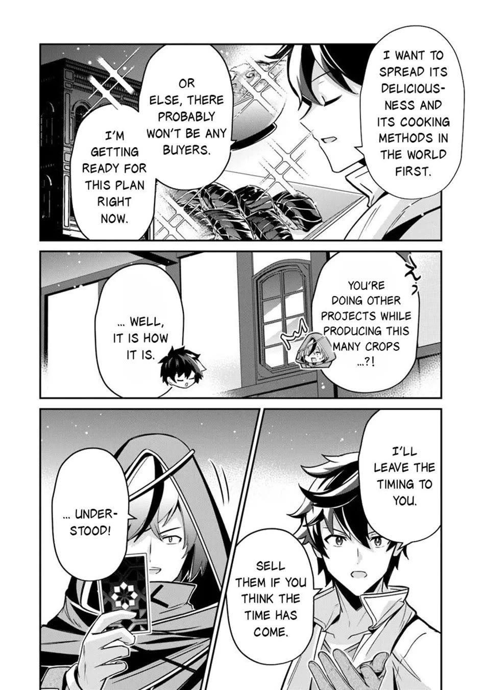 The Cheat Vegetable Garden of a Reincarnated Company Salaryman Chapter 21 page 13 - Chapter 21