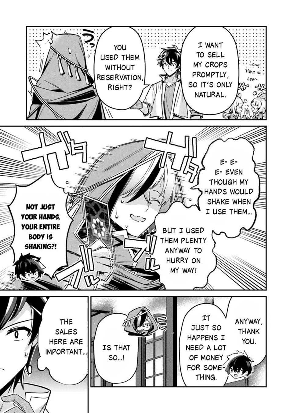 The Cheat Vegetable Garden of a Reincarnated Company Salaryman Chapter 21 page 6 - Chapter 21