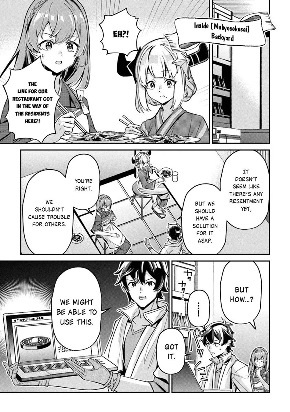 The Cheat Vegetable Garden of a Reincarnated Company Salaryman Chapter 24 page 12 - Chapter 24