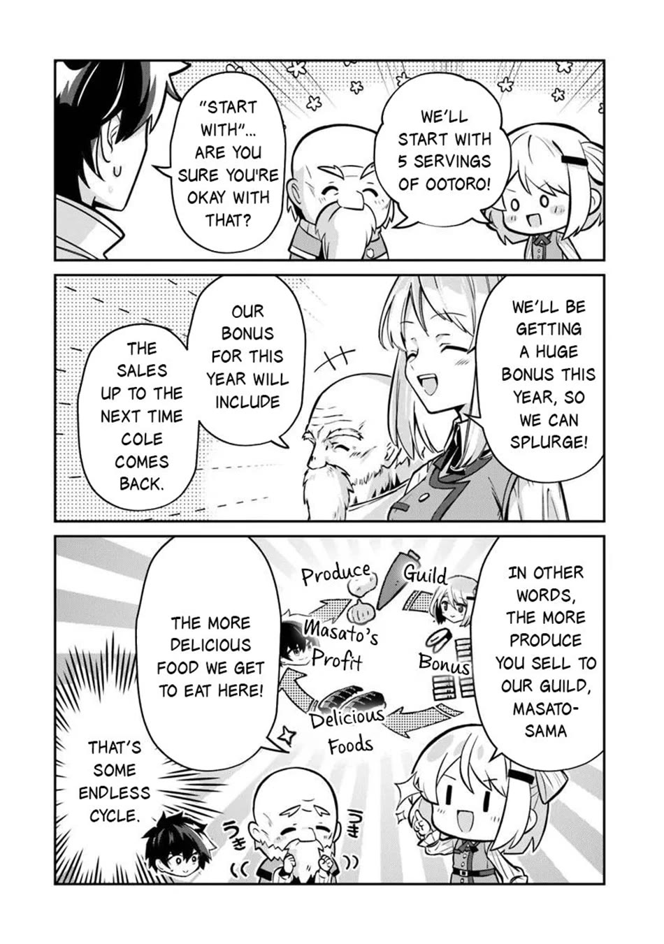 The Cheat Vegetable Garden of a Reincarnated Company Salaryman Chapter 25 page 17 - Chapter 25