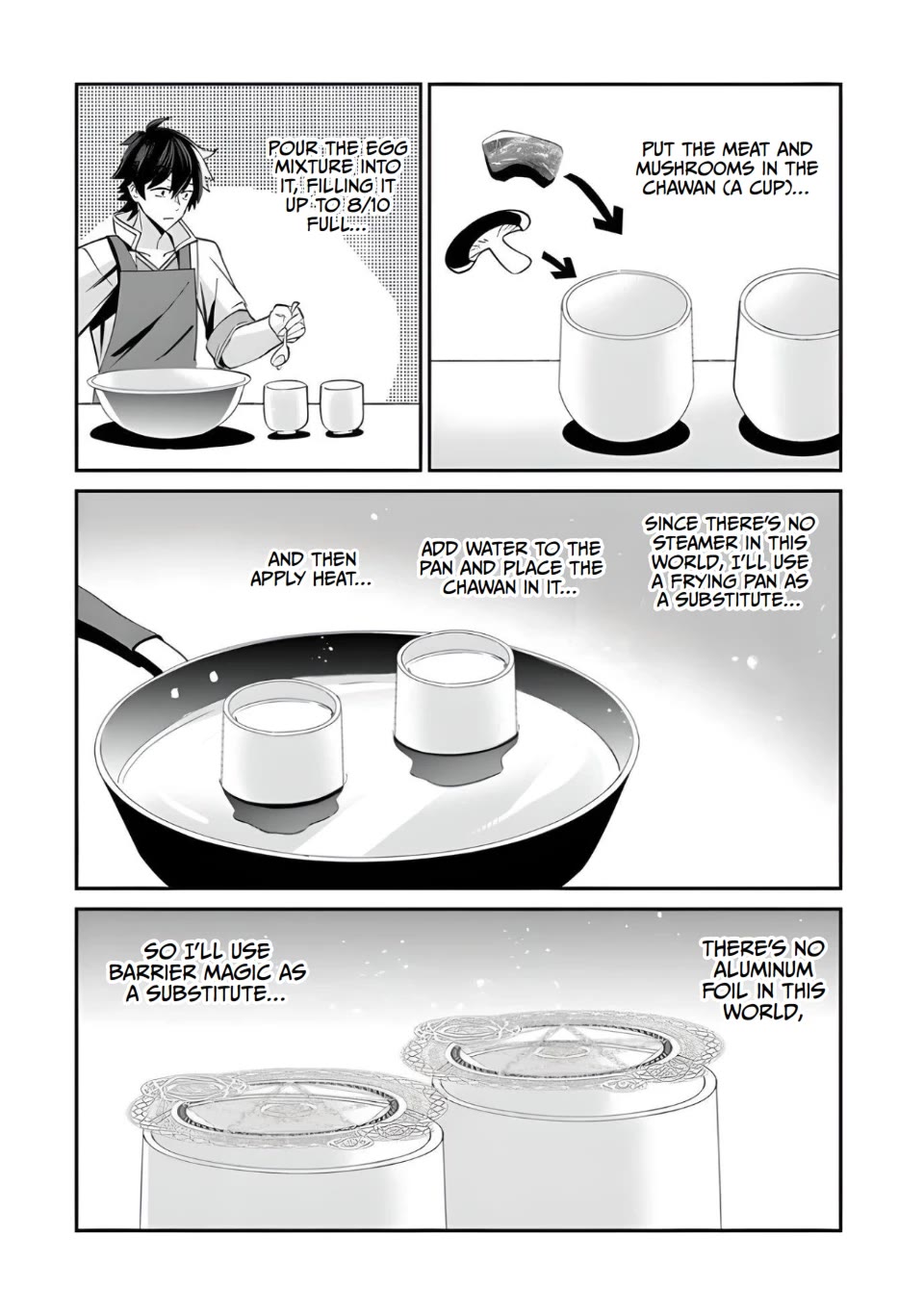 The Cheat Vegetable Garden of a Reincarnated Company Salaryman Chapter 3 page 8 - Chapter 3: The Quivering Dish
