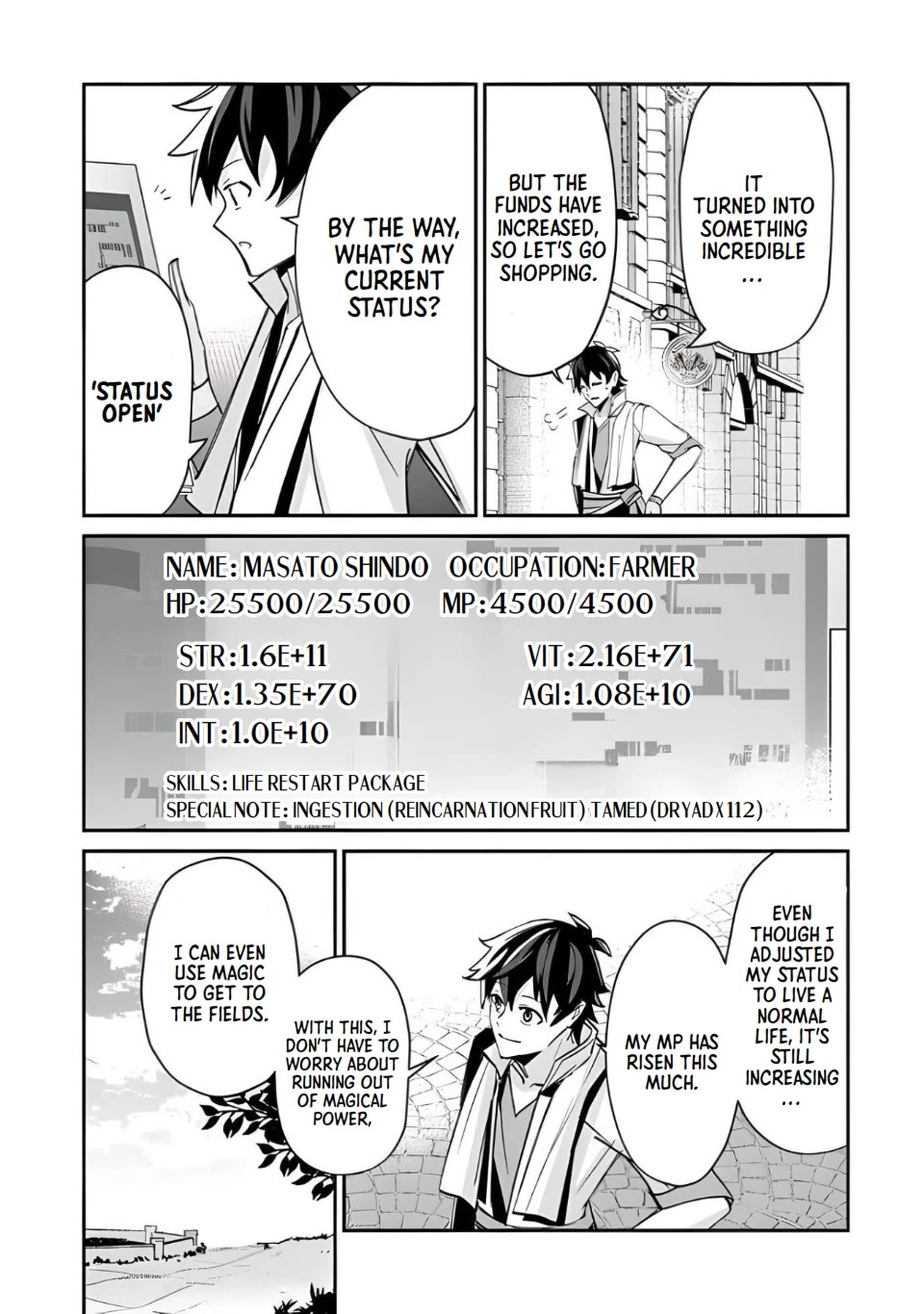 The Cheat Vegetable Garden of a Reincarnated Company Salaryman Chapter 4 page 24 - Chapter 4: I haven't confirmed it, But it's convenient,So it's fine