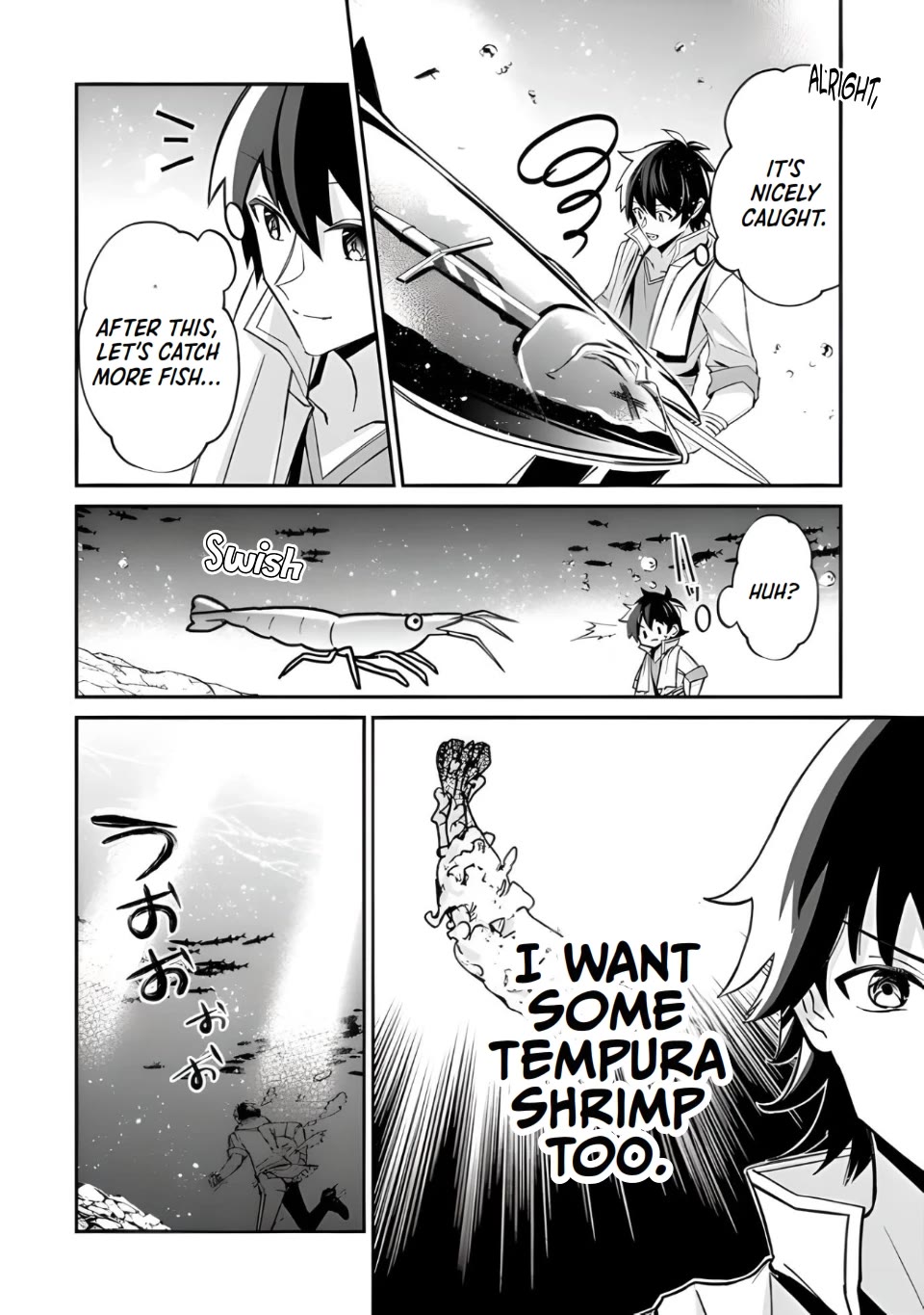 The Cheat Vegetable Garden of a Reincarnated Company Salaryman Chapter 6 page 19 - Chapter 6: Squid Chop