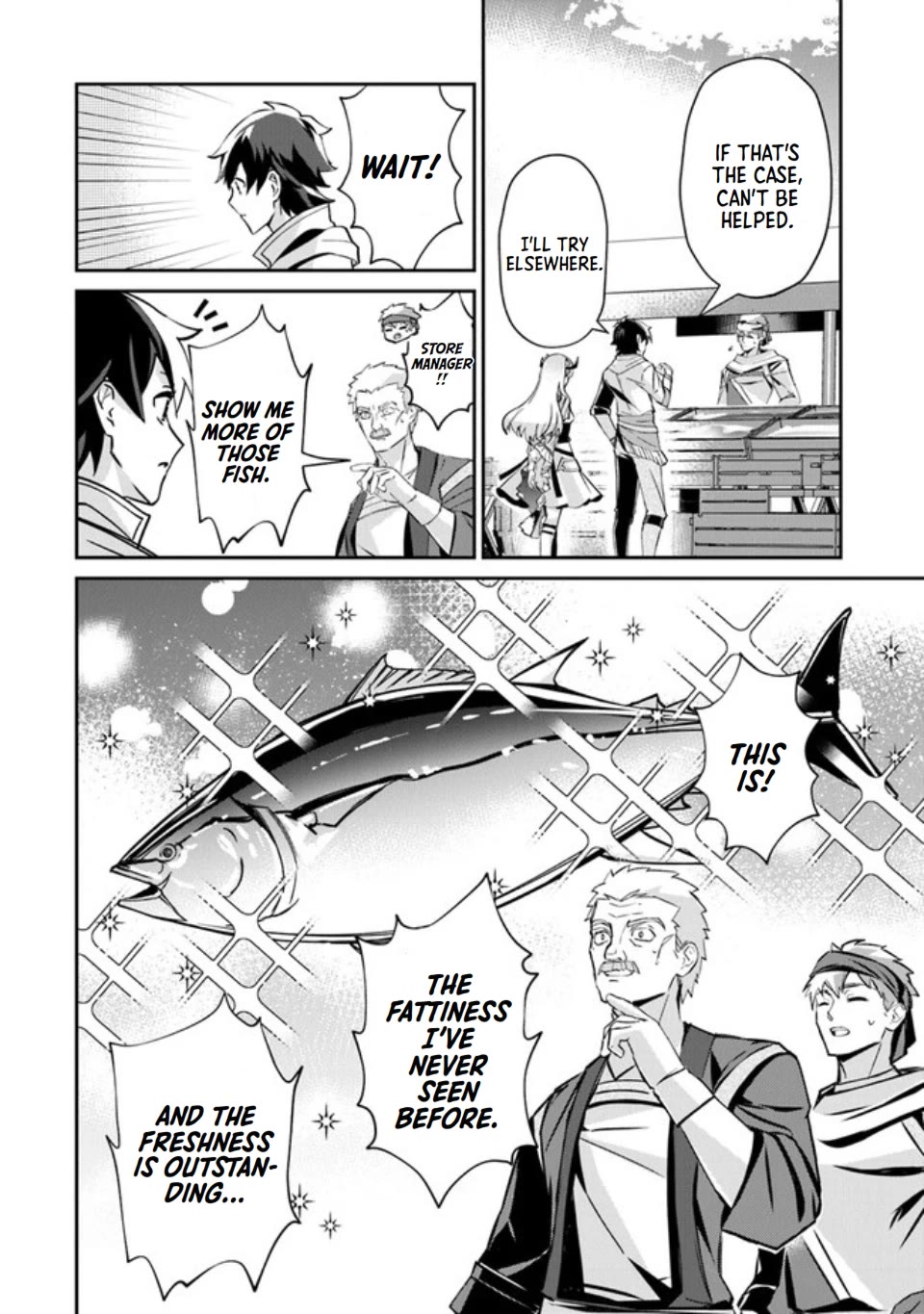 The Cheat Vegetable Garden of a Reincarnated Company Salaryman Chapter 6 page 21 - Chapter 6: Squid Chop