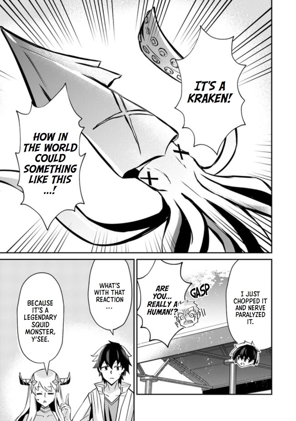 The Cheat Vegetable Garden of a Reincarnated Company Salaryman Chapter 6 page 24 - Chapter 6: Squid Chop